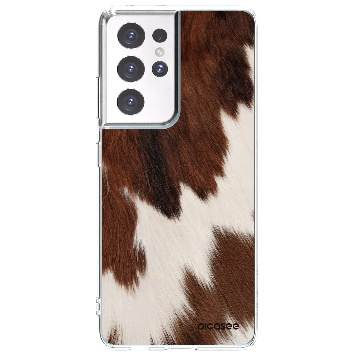 Picasee silikónový prehľadný obal pre Samsung Galaxy S21 Ultra 5G G998B - Rustica