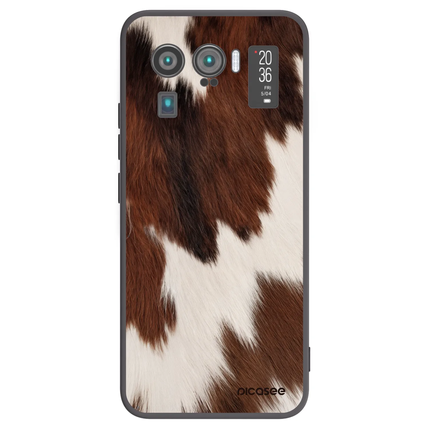 Picasee silikónový čierny obal pre Xiaomi Mi 11 Ultra - Rustica
