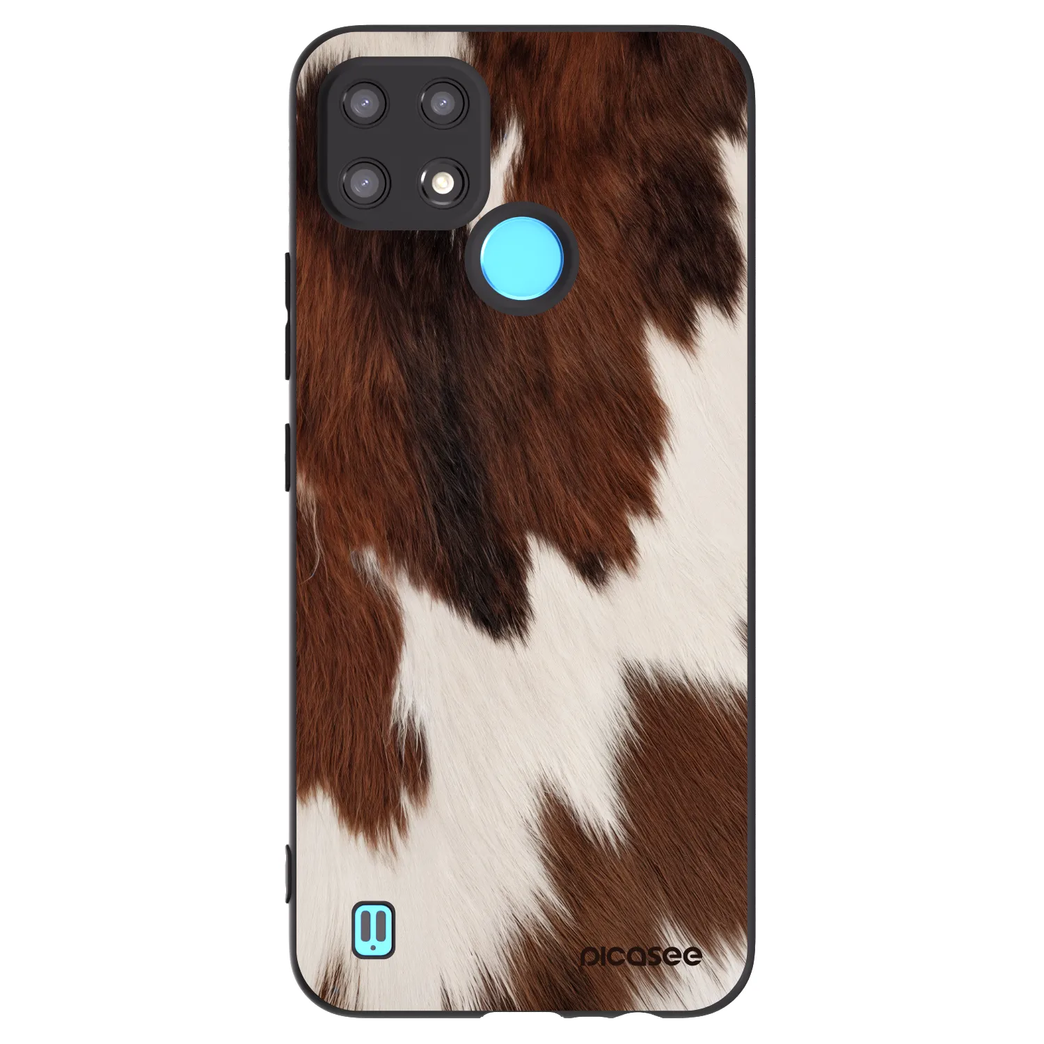 Picasee silikónový čierny obal pre Realme C21 - Rustica