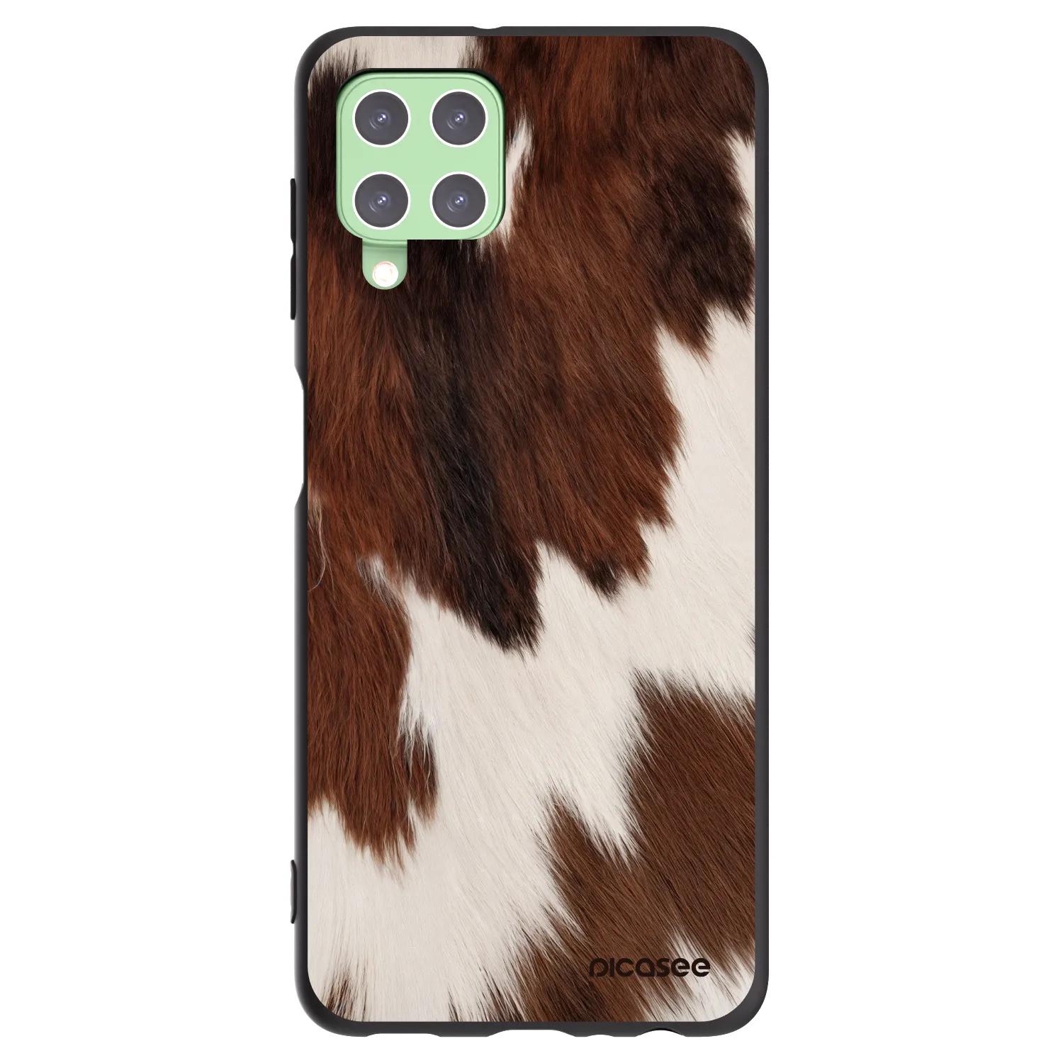 Picasee silikónový čierny obal pre Samsung Galaxy A22 A225F 4G - Rustica