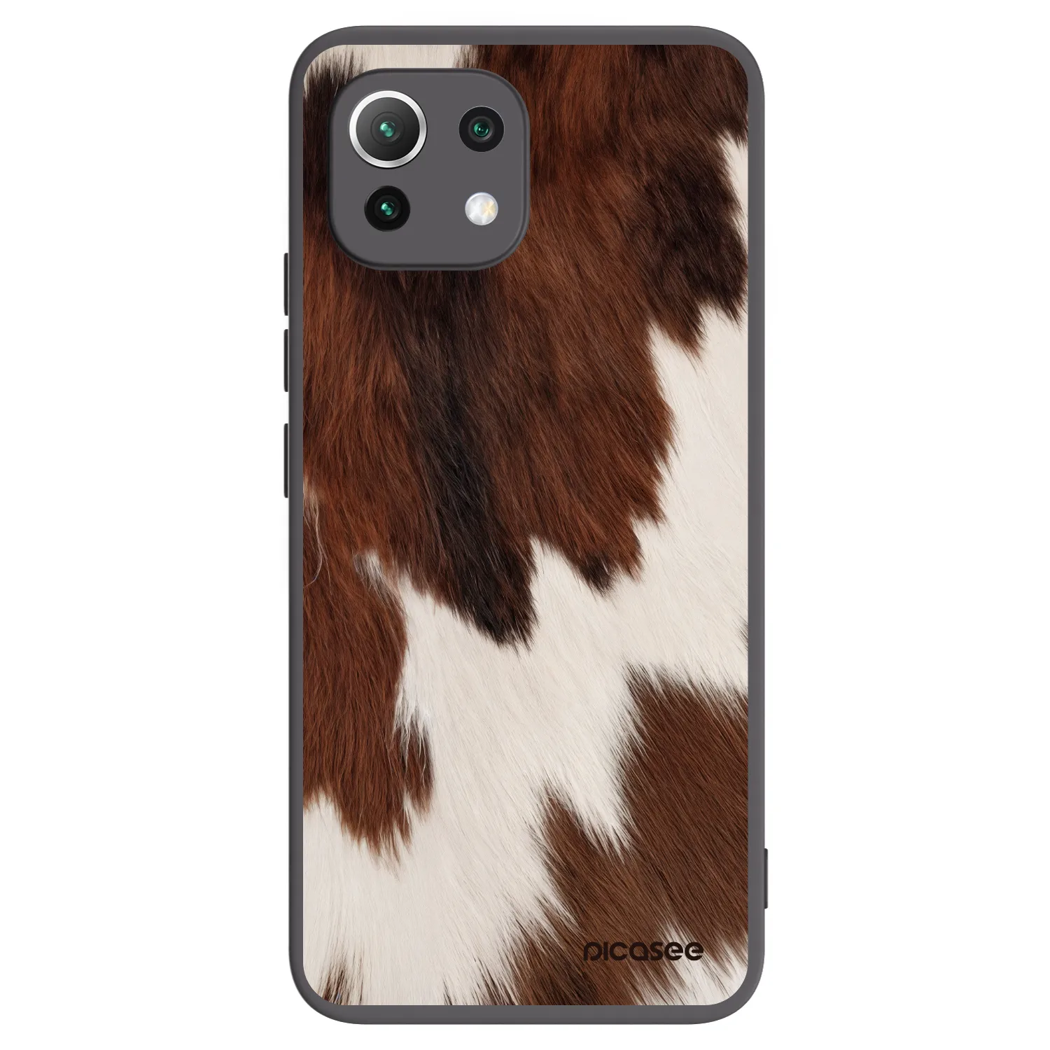 Picasee silikónový čierny obal pre Xiaomi 11 Lite 5G NE - Rustica