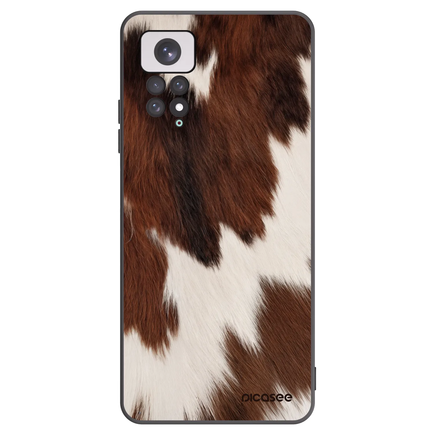 Picasee silikónový čierny obal pre Xiaomi Redmi Note 11 - Rustica