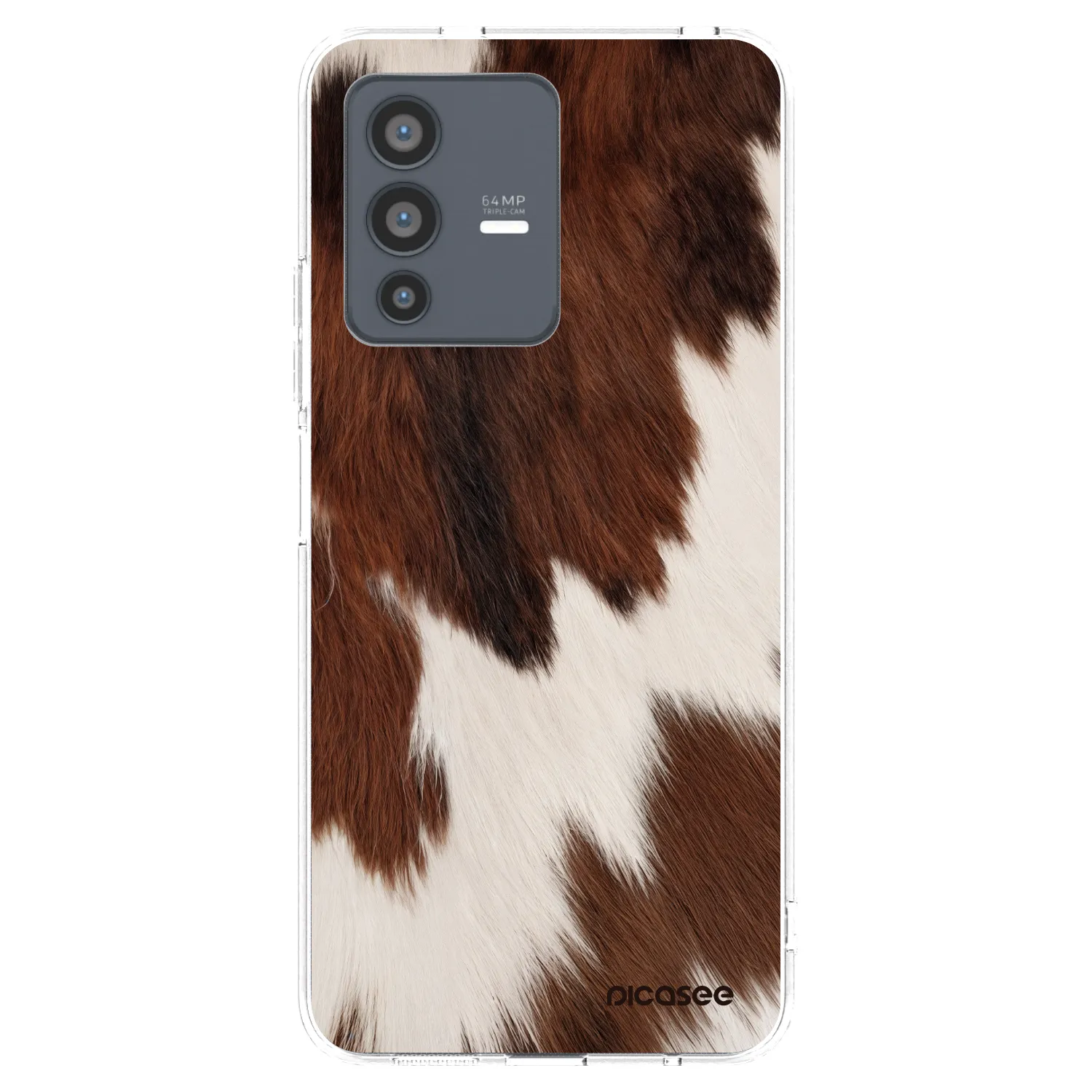 Picasee silikónový prehľadný obal pre Vivo V23 5G - Rustica