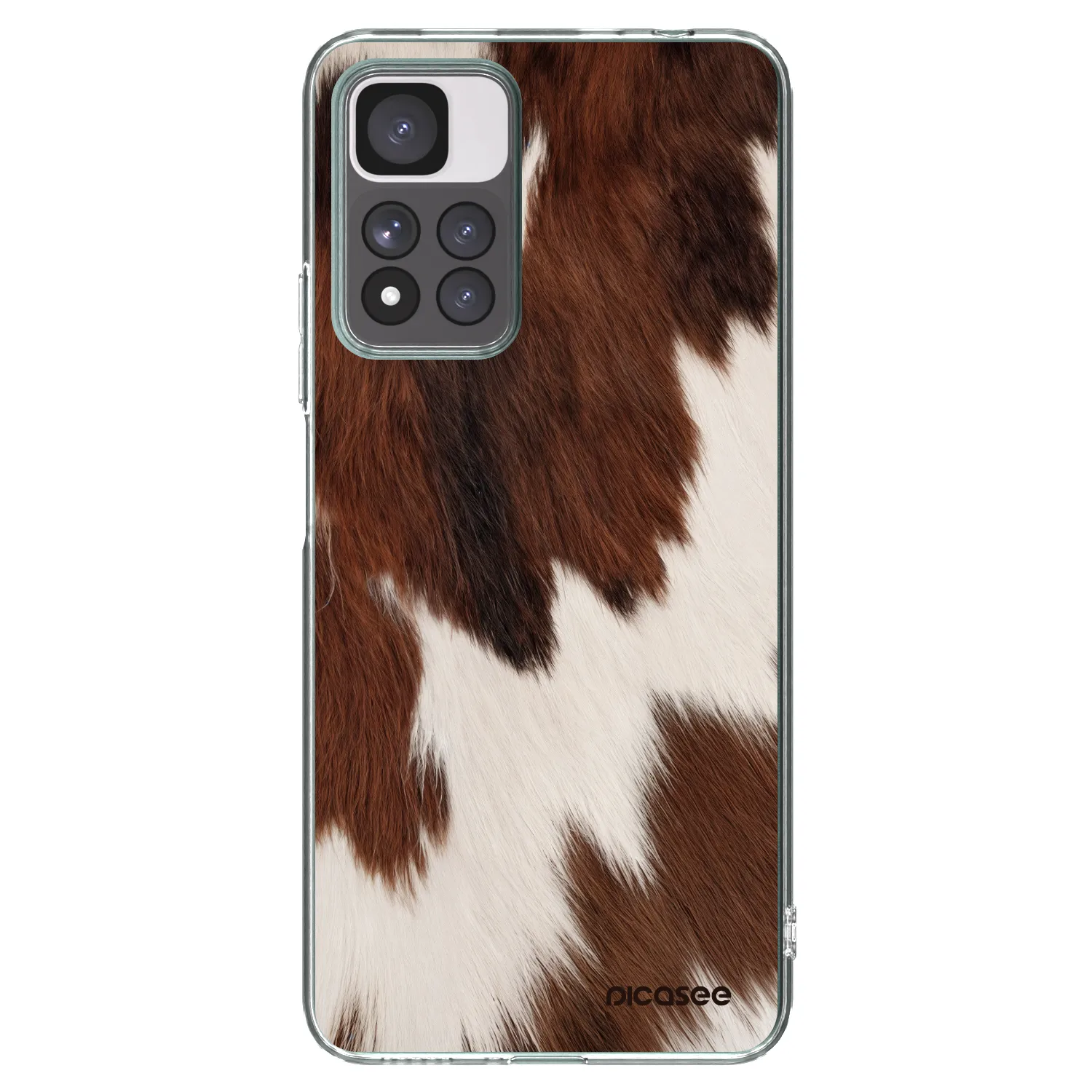Picasee silikónový prehľadný obal pre Xiaomi Redmi Note 11 Pro+ 5G - Rustica
