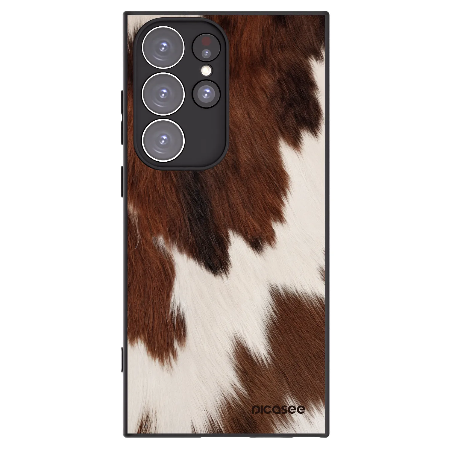 Picasee silikónový čierny obal pre Samsung Galaxy S23 Ultra 5G - Rustica