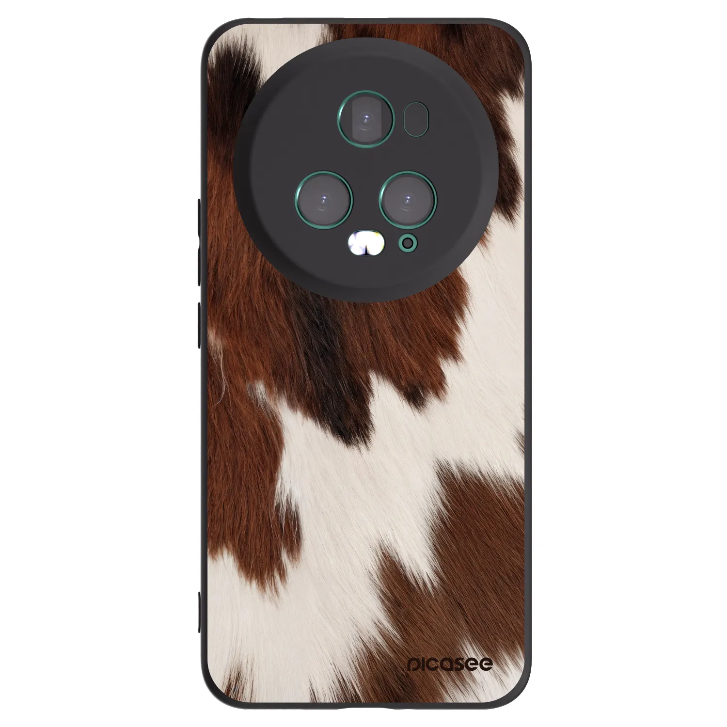Picasee silikónový čierny obal pre Honor Magic5 Pro - Rustica