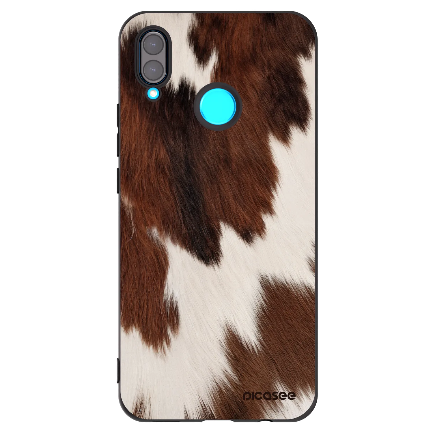 Picasee silikónový čierny obal pre Huawei Nova 3 - Rustica