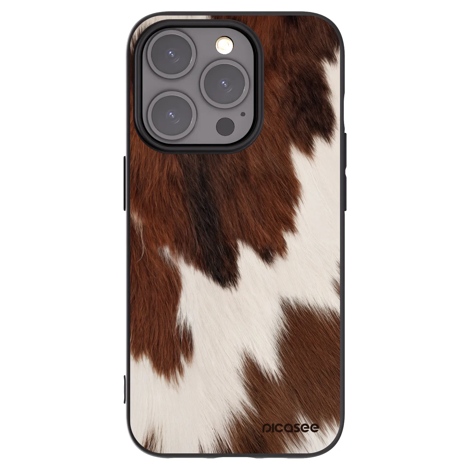 Silikónový čierny obal pre Apple iPhone 15 Pro - Rustica