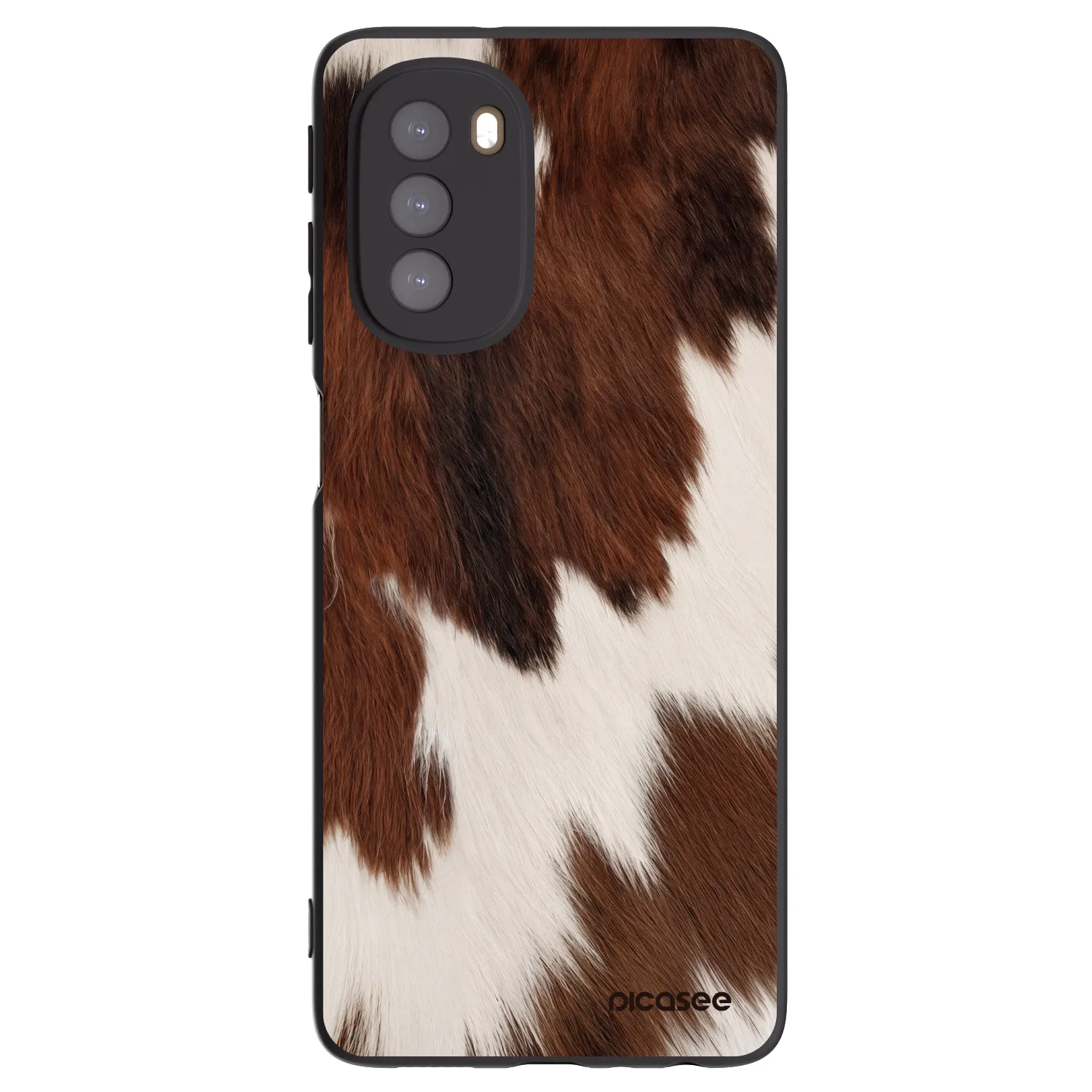 Picasee silikónový čierny obal pre Motorola Moto G51 - Rustica