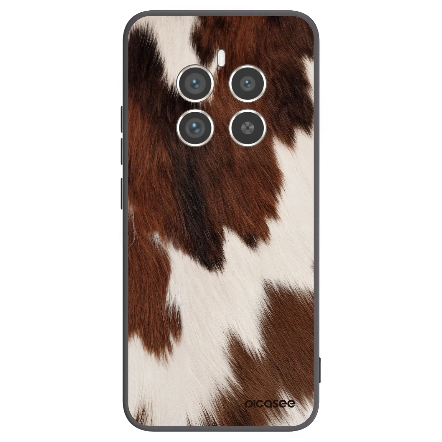 Picasee silikónový čierny obal pre Realme 12 Pro 5G - Rustica