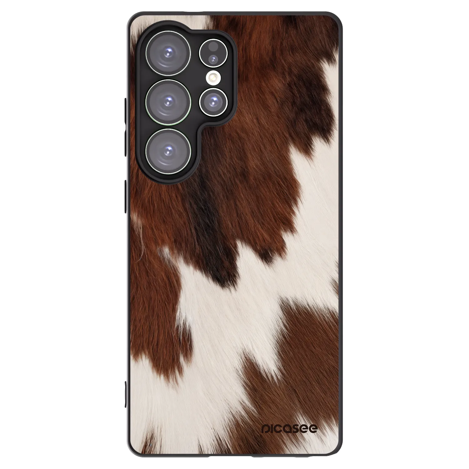 Picasee silikónový čierny obal pre Samsung Galaxy S25 Ultra 5G - Rustica