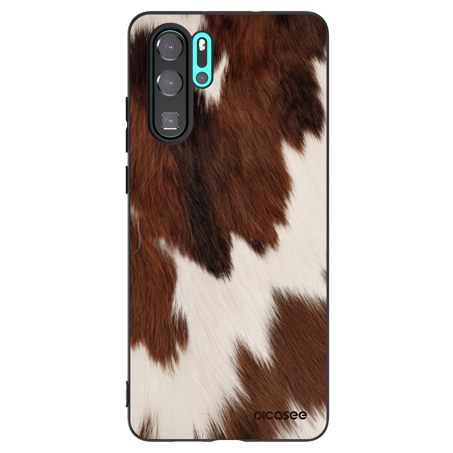 Picasee silikónový čierny obal pre Huawei P30 Pro - Rustica