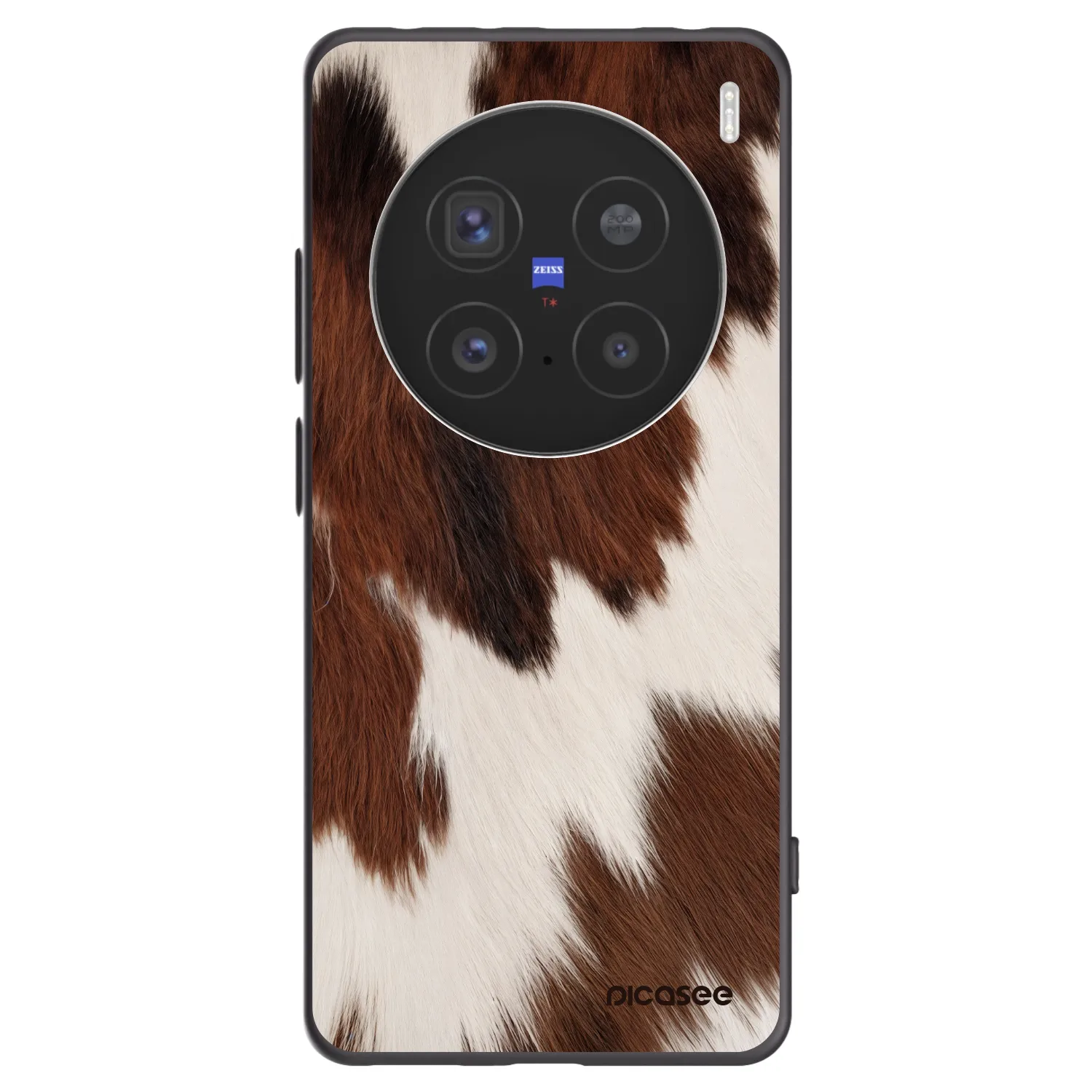 Silikónový čierny obal pre Vivo X200 Pro - Rustica