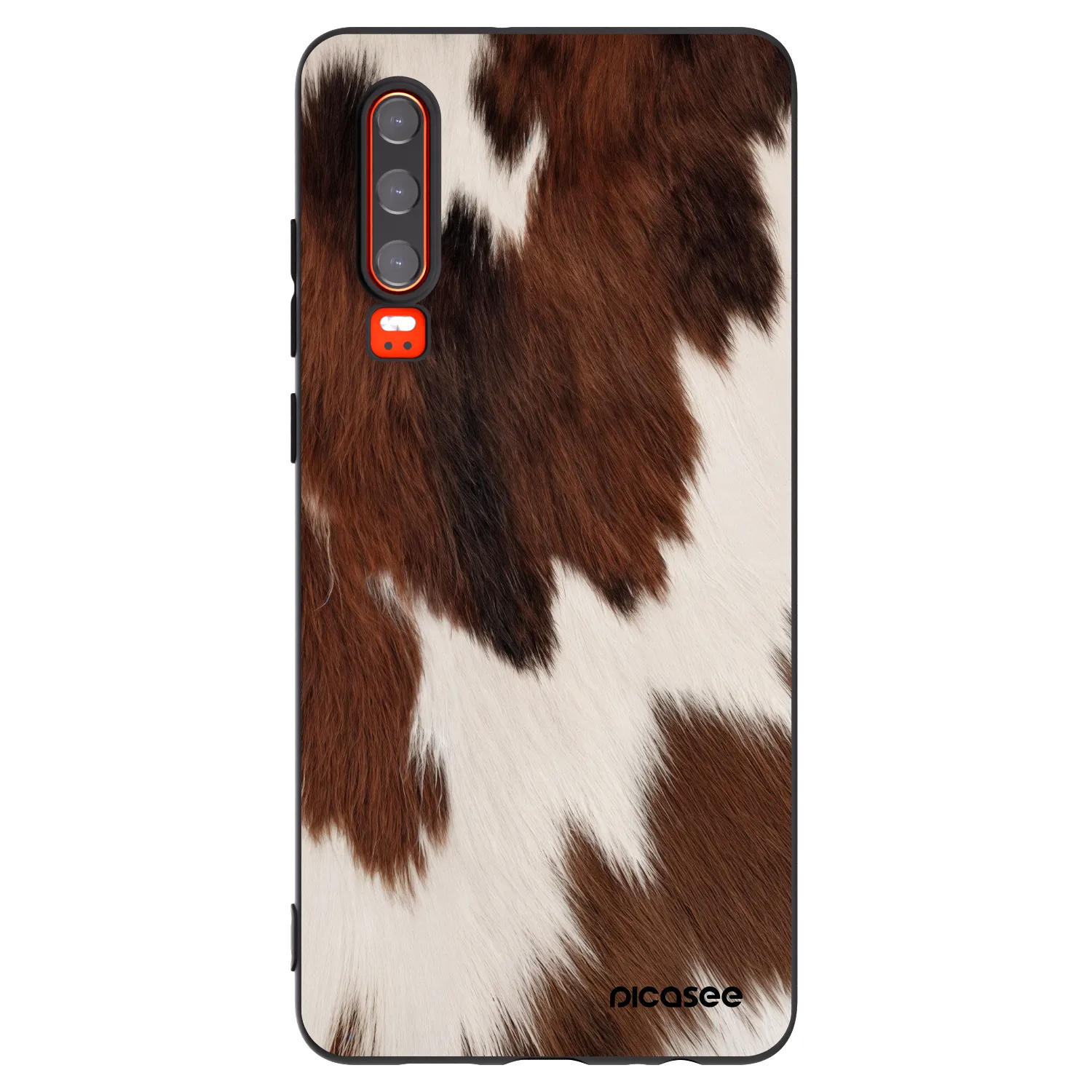 Picasee silikónový čierny obal pre Huawei P30 - Rustica