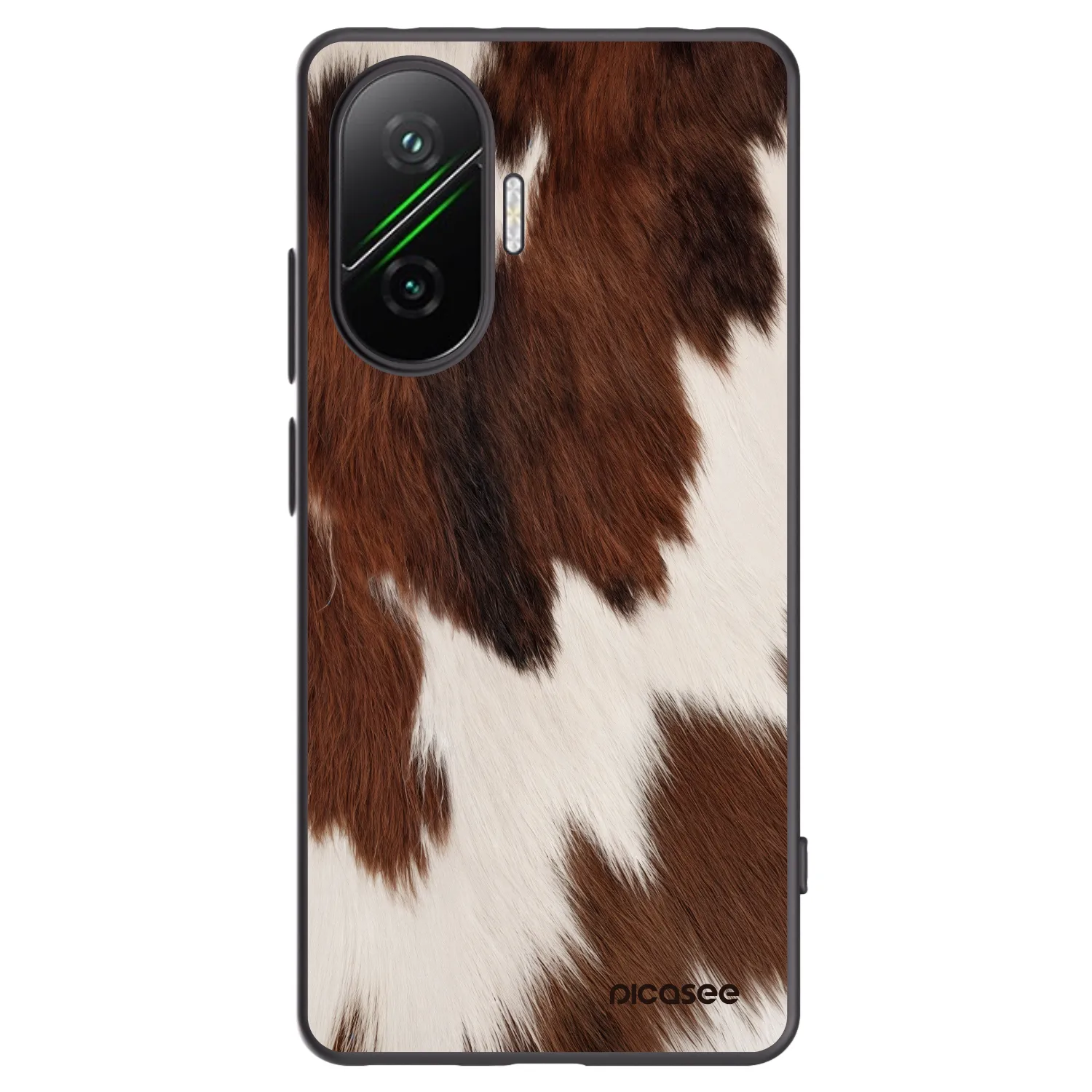 Silikónový čierny obal pre Xiaomi Poco F7 5G - Rustica