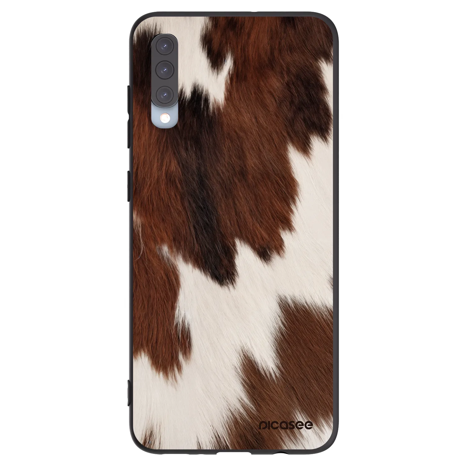 Picasee silikónový čierny obal pre Samsung Galaxy A70 A705F - Rustica
