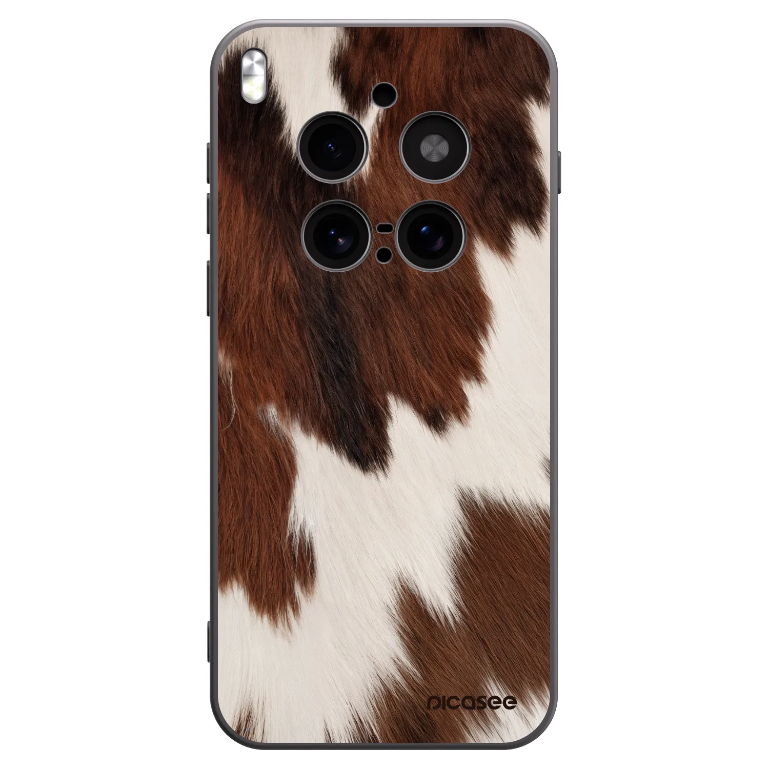 Picasee silikónový čierny obal pre Vivo X300 Pro - Rustica