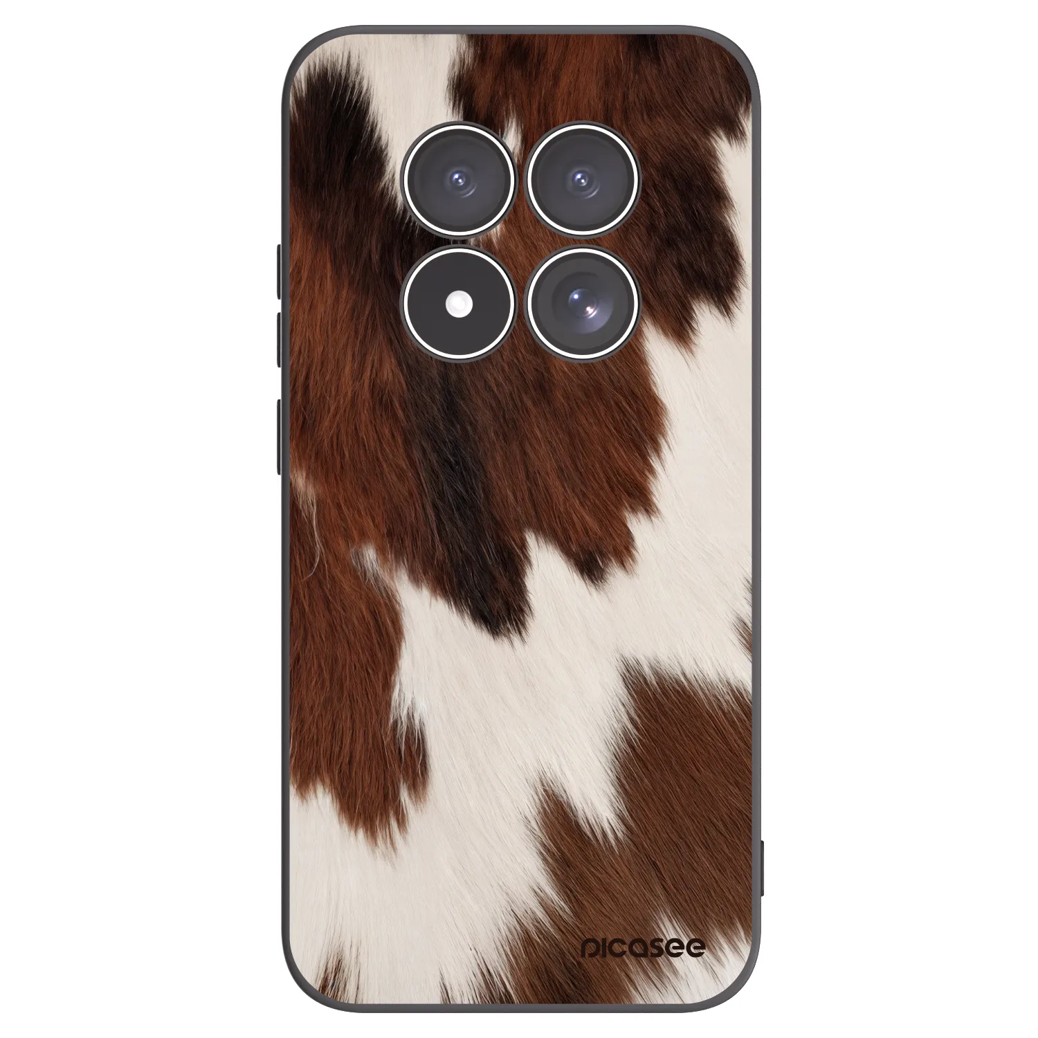 Picasee silikónový čierny obal pre Xiaomi Redmi Note 15 Pro 5G - Rustica