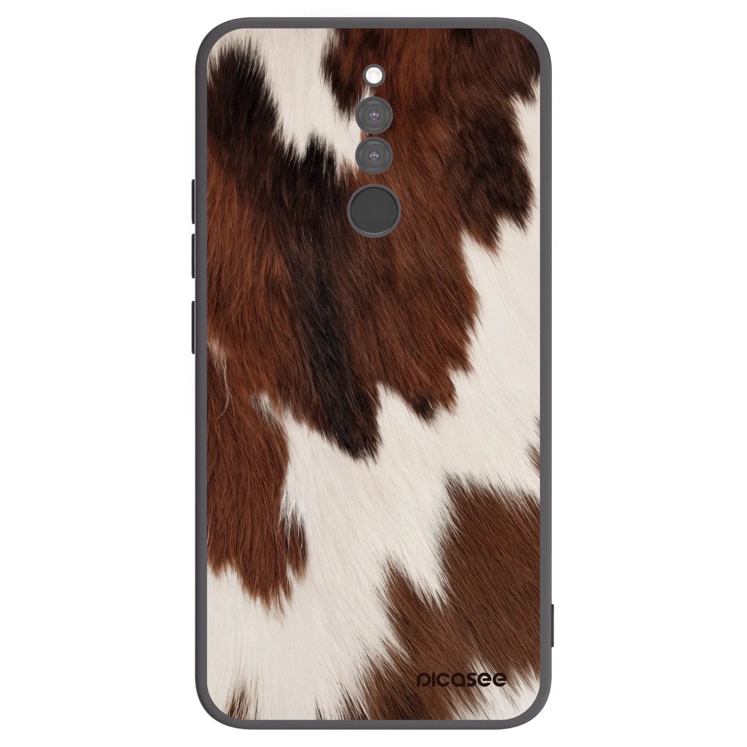 Picasee silikónový čierny obal pre Xiaomi Redmi 8 - Rustica