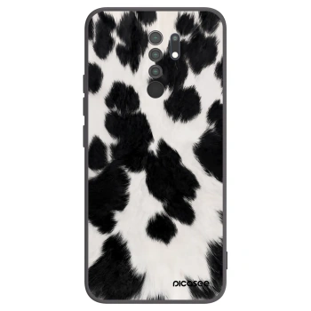 Picasee silikónový čierny obal pre Xiaomi Redmi 9 - Black Moo