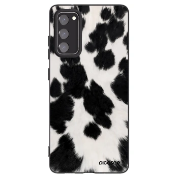 Picasee silikónový čierny obal pre Samsung Galaxy S20 FE - Black Moo