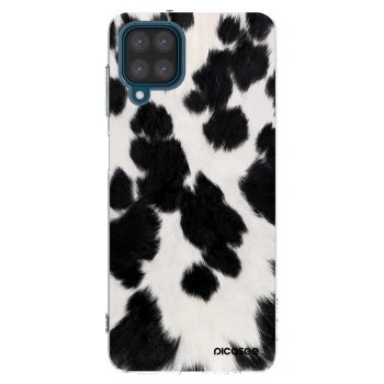 Picasee silikónový prehľadný obal pre Samsung Galaxy A12 A125F - Black Moo