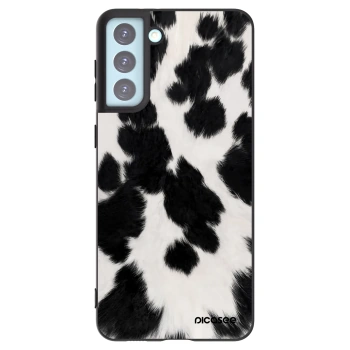 Picasee silikónový čierny obal pre Samsung Galaxy S21+ 5G G996F - Black Moo