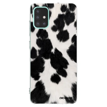 Picasee silikónový prehľadný obal pre Samsung Galaxy M31s - Black Moo