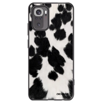Picasee silikónový čierny obal pre Xiaomi Redmi Note 10 - Black Moo
