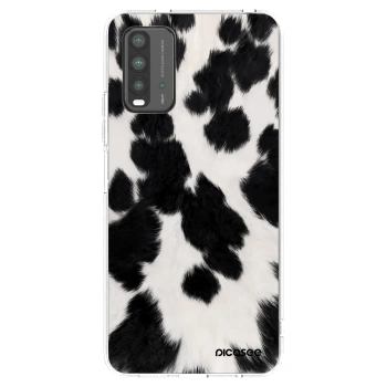 Picasee silikónový prehľadný obal pre Xiaomi Redmi 9T - Black Moo