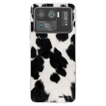 Picasee silikónový prehľadný obal pre Xiaomi Mi 11 Ultra - Black Moo