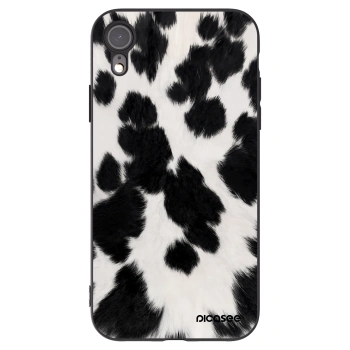 Picasee silikónový čierny obal pre Apple iPhone XR - Black Moo