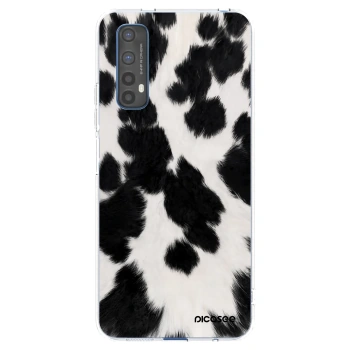 Picasee silikónový prehľadný obal pre Realme 7 - Black Moo