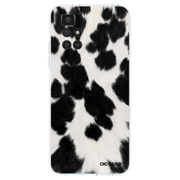 Picasee silikónový prehľadný obal pre Xiaomi Redmi 10 - Black Moo