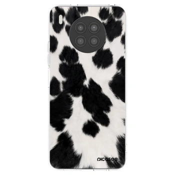 Picasee silikónový prehľadný obal pre Huawei Nova 8i - Black Moo
