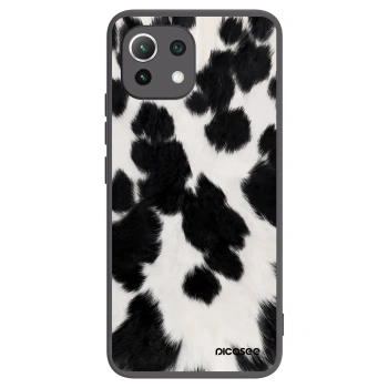 Picasee silikónový čierny obal pre Xiaomi 11 Lite 5G NE - Black Moo