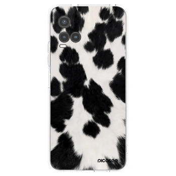 Picasee silikónový prehľadný obal pre Vivo Y33s - Black Moo