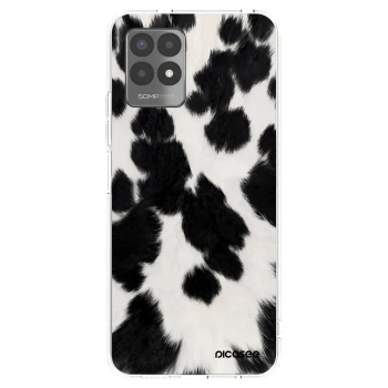Picasee silikónový prehľadný obal pre Realme 8i - Black Moo