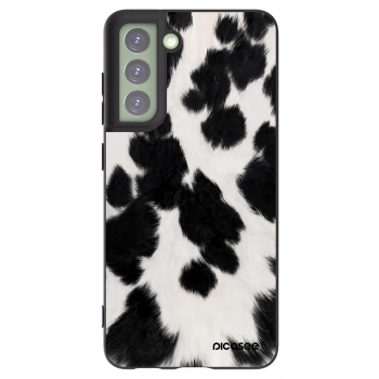 Picasee silikónový čierny obal pre Samsung Galaxy S21 FE 5G - Black Moo