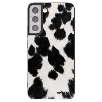 Picasee silikónový čierny obal pre Samsung Galaxy S22+ 5G - Black Moo