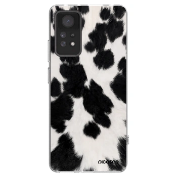 Picasee silikónový prehľadný obal pre Xiaomi Redmi Note 11 Pro 5G - Black Moo