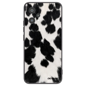 Picasee silikónový čierny obal pre Realme 9 Pro 5G - Black Moo