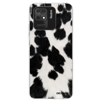 Picasee silikónový prehľadný obal pre Xiaomi Redmi 10C - Black Moo