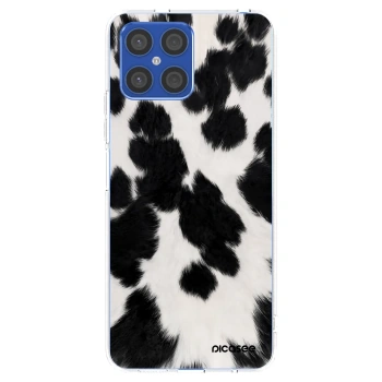 Picasee silikónový prehľadný obal pre Honor X8 4G - Black Moo