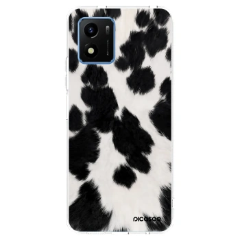 Picasee silikónový prehľadný obal pre Vivo Y01 - Black Moo