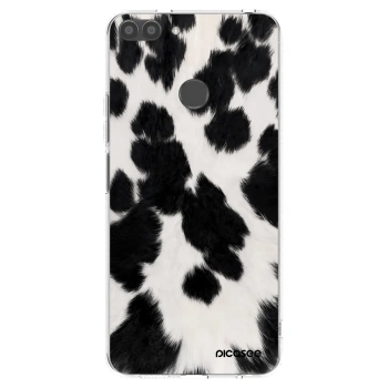 Picasee silikónový prehľadný obal pre Huawei P Smart - Black Moo