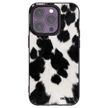Picasee silikónový čierny obal pre Apple iPhone 14 Pro - Black Moo