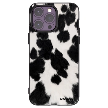 Picasee silikónový čierny obal pre Apple iPhone 14 Pro Max - Black Moo