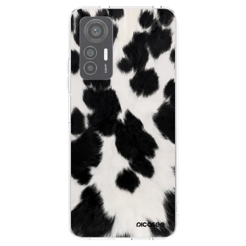 Picasee silikónový prehľadný obal pre Xiaomi 12 Lite - Black Moo