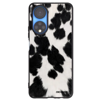 Picasee silikónový čierny obal pre Honor X7 - Black Moo